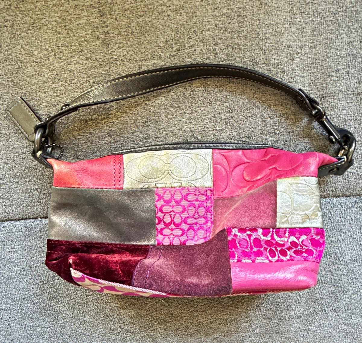 25+ Coach Patchwork Pink Bags & Handbags for Women for sale