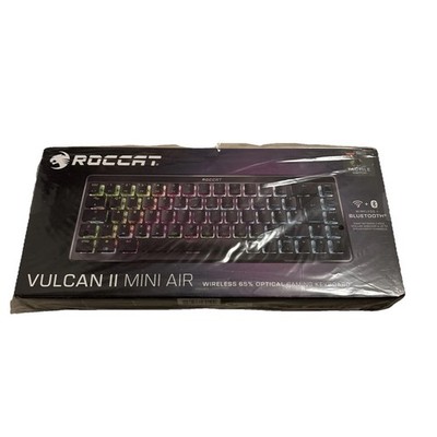 ROCCAT Vulcan II Mini Air, Gaming Tastatur, kabellos, Schwarz, neu