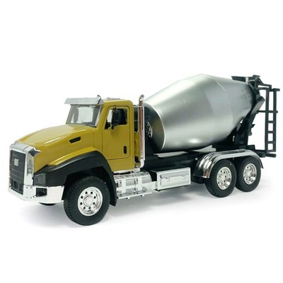 1:50 Pull Back Cement Mixer Truck Construction Model Car Diecast Kids Toy Gift f
