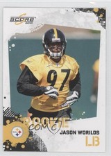2010 Score Rookie Jason Worilds #351 0a1