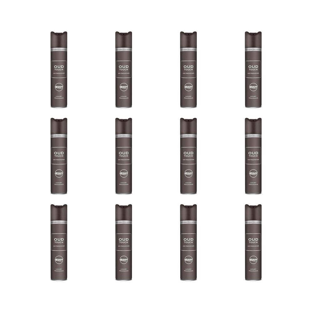 4 x AIRPURE AIR FRESHENER INSTANT FRESHNESS OUD TOUCH 300ml - Image 10