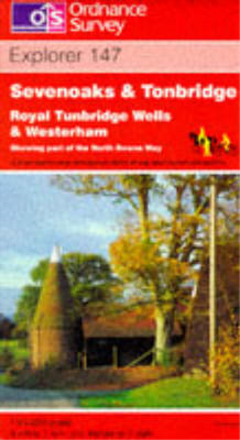 Sevenoaks and Tonbridge, Royal Tunbridge Wells and Westerham (Explorer Maps), Or
