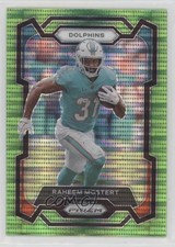 2023 Panini Prizm Neon Green Pulsar Prizm Raheem Mostert #189 r1p