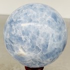 Natural Blue Celestite Crystal Sphere Ball Healing Madagascar 1600G (3.52LB) — photo 10
