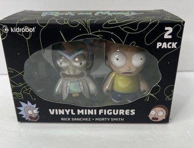 Kidrobot Rick and Morty Vinyl Mini Figures 2 Pack NEW 2021 NIB