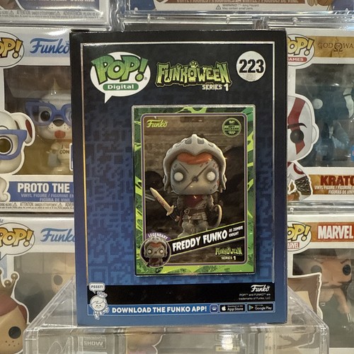 Funko Pop! Freddy Funko Zombie Night #223 Legendary Funko Droppp! Glow LE 1900 - Picture 5 of 8
