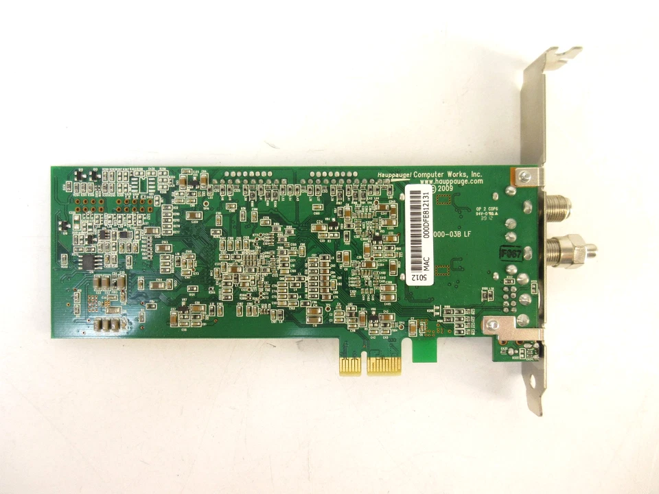 Hauppauge WinTV-HVR-2250 ATSC/QAM NTSC Dual Hybrid PCI-E TV Tuner Board - Image 2 of 4