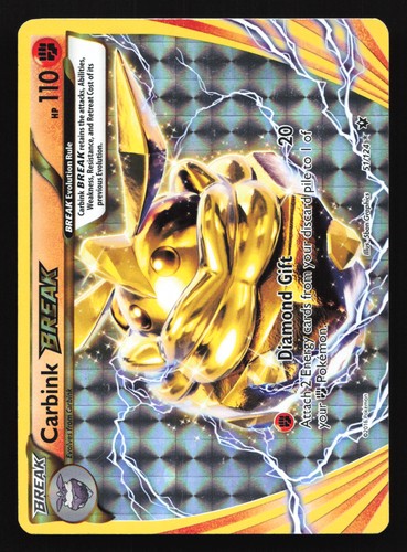 Carbink BREAK 51/124 XY - Fates Collide Ultra Rare Pokemon Card