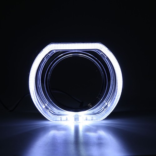 1 Pair LED Lens Headlight Trim Cover 12V 5W Bright Light High Temperature Re - Picture 13 of 24