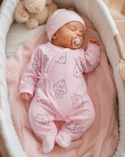 Baby Mädchen Wickelstrampler 2 Varianten Gr....