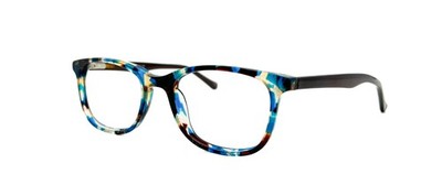 Chelsea Morgan Cmm 8002 BR Brown Rectangle Authentic Eyeglass Frames 46-17-130