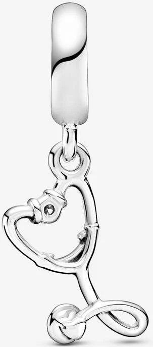 Pandora Stethoskop Herz Charm-Anhänger 799072C01 Anhänger - Bild 3 von 4