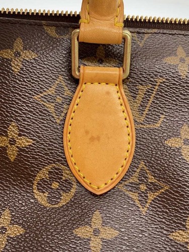 LOUIS VUITTON Handbag Popunk Pool Monogram Canvas BRW PVC Used - Picture 9 of 9
