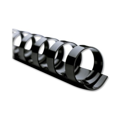 GBC Connect GBC4000068 Binding Spine 0.5'' 85 Sheet Black