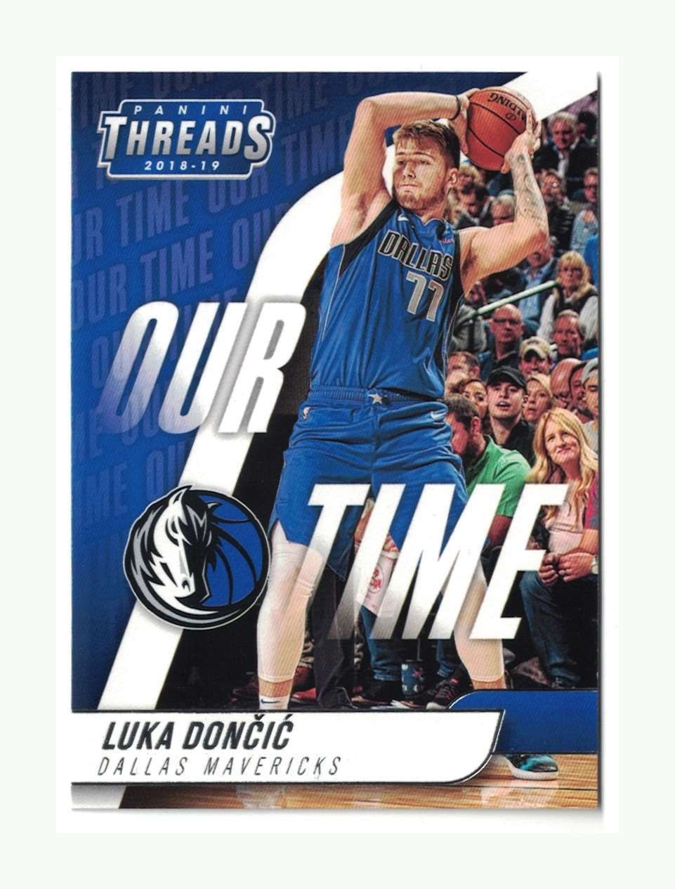 2018-19 Panini Threads - Our Time - Luka Doncic Dončić #15