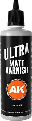 AK Interactive 3Gen Ultra Matt Varnish 100ml Bottle AK11252 Sealed New