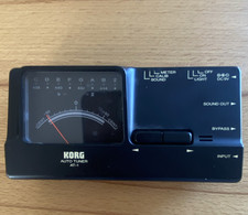 Korg AT-1 Auto Tuner Stimmgerät für Gitarre LED-Display schwarz Kunststoff OVP