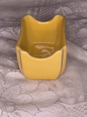 Fiestaware- Sugar Packet Caddy - Daffodil - Made in USA - Yellow