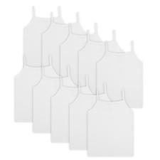 Fruit of the Loom girls Undershirts Camis  Tanks Pack of 10