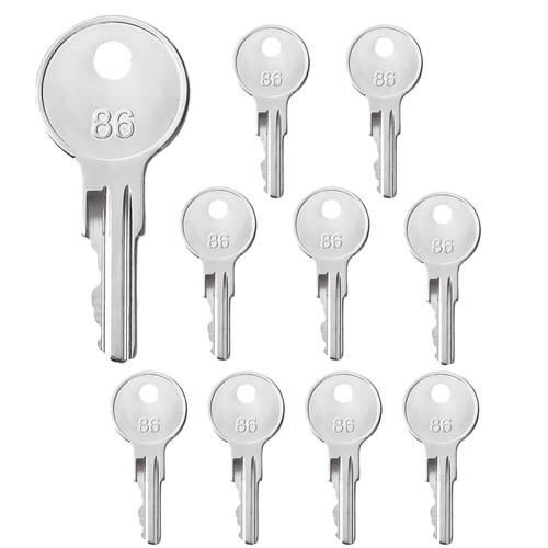 10PCS CH510 Key For Tool Box Paddle Whale Tail Lock Caravan Storage ...