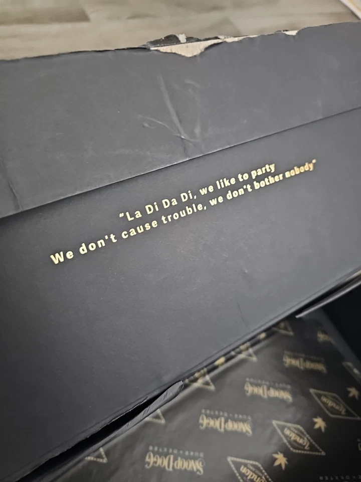 LTD Raro Snoop Dog Duke & Dexter Mulas Negras Diapositivas Vegas Dados EE. UU. 12 #211/1000 Foto 4 de 4