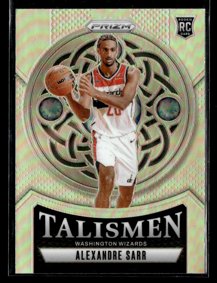 2024-25 Panini Prizm Alexandre Sarr Talismen Silver Rookie