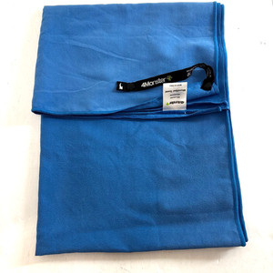 4Monster Blue Microfiber Towel Lightweight Quick Dry Camping Travel Beach Body