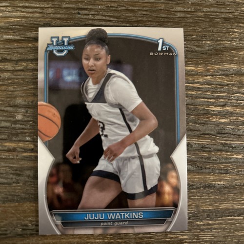 2022-23 Topps Bowman University Chrome JuJu Watkins #43 1st Bowman
