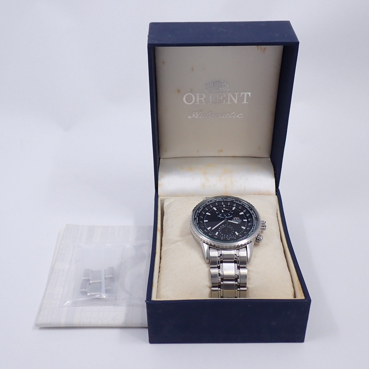 Orient Kingmaster World Time Gmt Automatic Black … - image 10