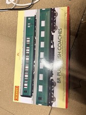 HORNBY R4534C BR SOUTHERN MAUNSELL PULL-PUSH COACHES SET MINT BOXED om