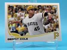 2013 Topps Update Gerrit Cole (Yellow Hat Horizontal) #US150 Rookie RC