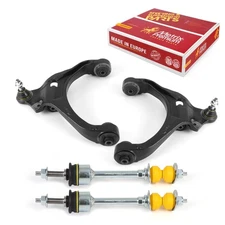 Front Lower Control Arm & Front Sway Bar Kit for 2006-09 Mitsubishi Raider 4 PCS