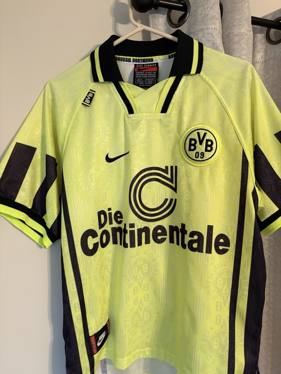 Nike Borussia Dortmund ユニフォーム　96-97シーズン BORUSSIA DORTMUND 1996 1997 HOME SHIRT FOOTBALL SOCCER