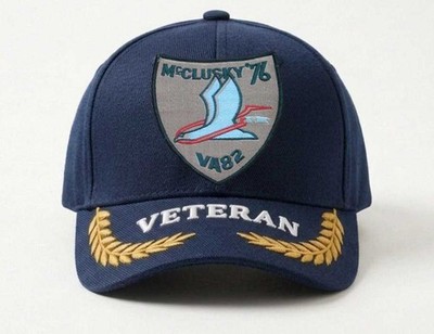 Customized Name Embroidered Hat Attack Squadron 82 Va-82, Veteran Cap, Gift