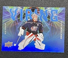 2025-26 Upper Deck Series 2 Vibing-Elvis Merzlikins VB-28