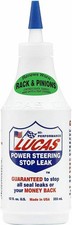 Lucas Oil 10008, Power Steering Stop Leak, Steering Sealer; 12 Ounce Bottle
