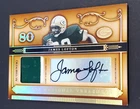 2006 PLAYOFF NATIONAL TREASURES JAMES LOFTON AUTO  GAME USED PATCH SIGNATURE #/9