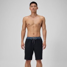 Men's 9" Speedo Marina Swim Shorts - Black L