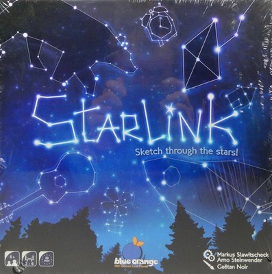 Blau Orange Starlink Brettspiel Sketch Through The Stars (8+) Ausgabe 2023 - NEU