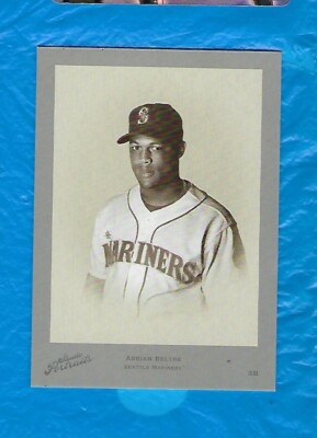 ADRIAN BELTRE 2005 DONRUSS STUDIO LEAF CERTIFIED MATERIALS RARE #10/10