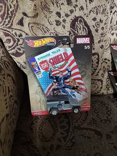 Hot Wheels Premium Marvel Comics Captain America Set Of 5 - Picture 7 of 7
