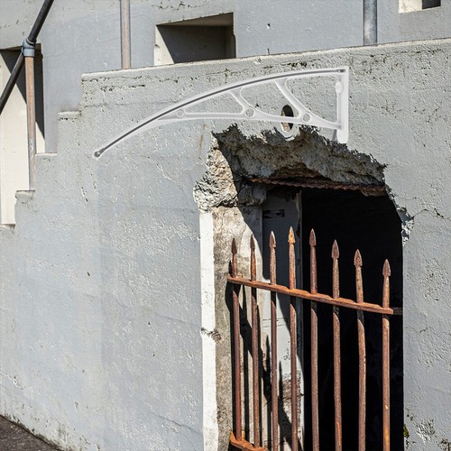 Markisenvordachhalterung Fenstermarkisenhalterung Haustür Terrassenvordach Halterung - Bild 12 von 12