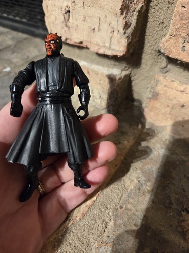 Action Figure Vintage Star Wars Darth Maul 4" 1998 Loose No Lightsaber - Picture 7 of 15