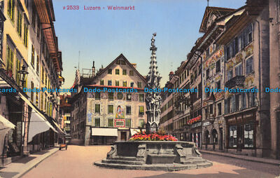 R659924 Luzern. Weinmarkt. Photoglob