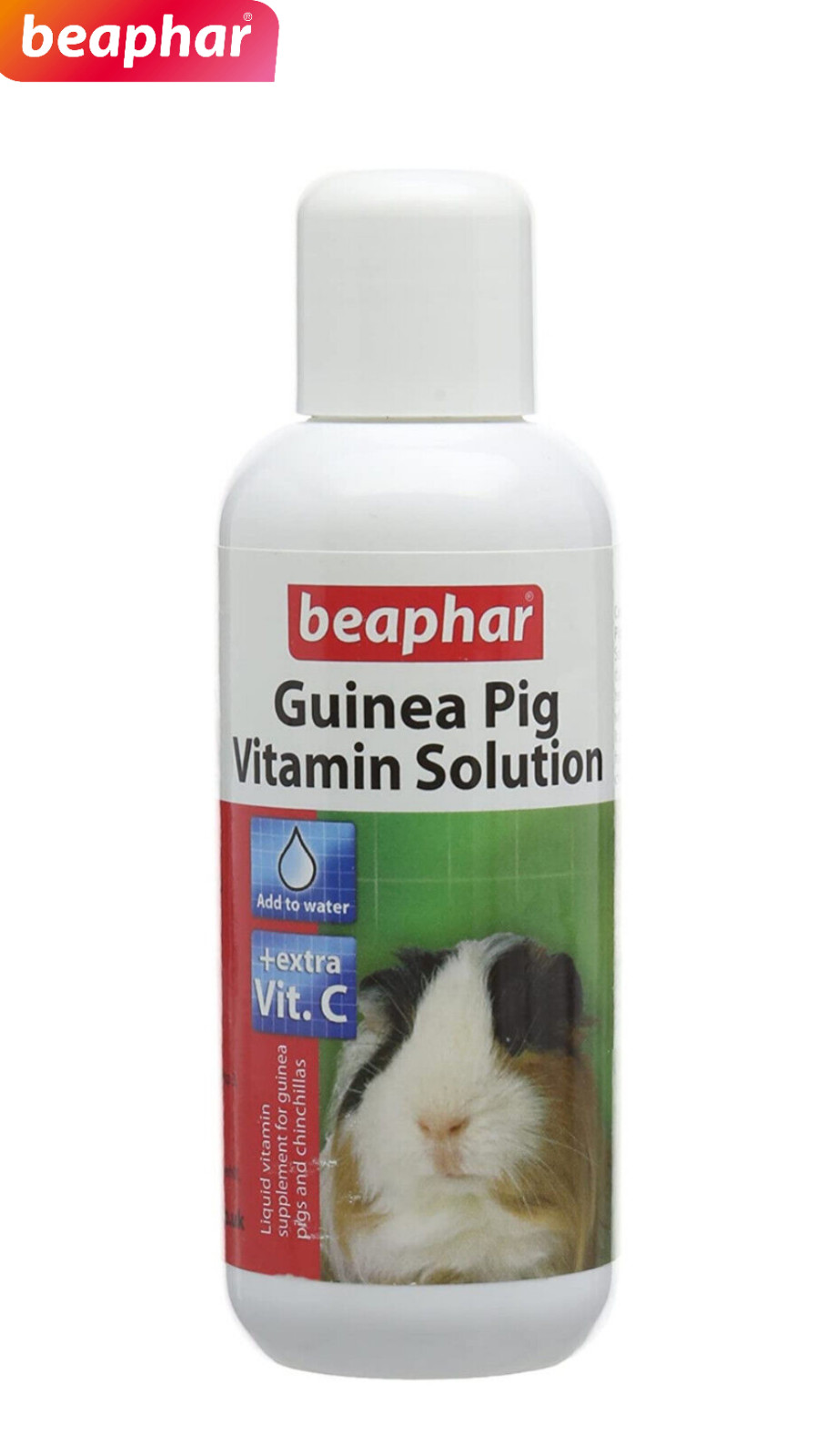 BEAPHAR GUINEA PIG MULTI VITAMIN SOLUTION HEALTH SUPPLEMENT 100ML