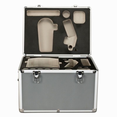 OMAX Heavy Duty Aluminum Carrying Case for Compound Microscope w Protection Foam