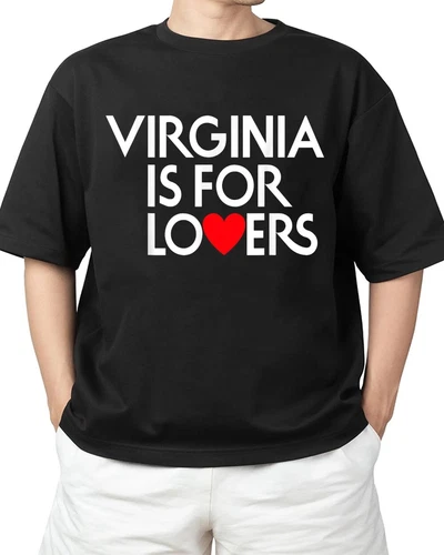 Vintage Virginia Is For The Lovers T-Shirt Hype Fit for Adults S-4XL