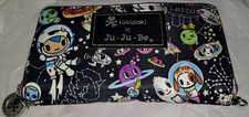 JuJuBe Ju-Ju-Be Tokidoki Space Place Be Spendy Zippered Wallet Black