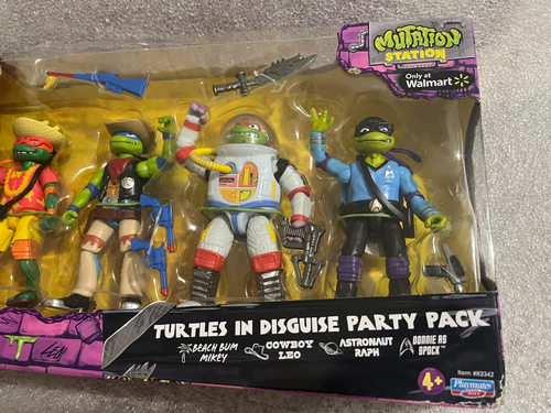 Teenage Mutant Ninja Turtles Mutant Mayhem Turtles in Disguise Party Pack TMNT - Picture 2 of 5