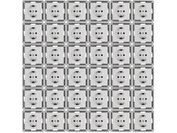 Schutzkontakt-Steckdose Mcpower ''Cup'' 250V~/16A, Up, Einsteckschutz, 36Er-Pack
